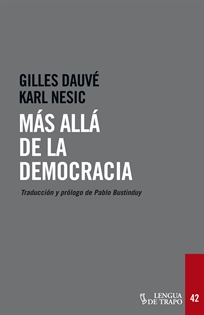 Books Frontpage Más allá de la democracia