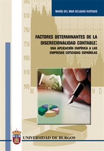 Books Frontpage Factores determinantes de la discrecionalidad contable: una aplicación empírica a las empresas cotizadas españolas