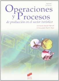 Books Frontpage Operaciones y procesos de producción en el sector turístico