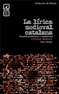 Books Frontpage La lírica medieval catalana
