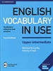 Front pageEnglish Vocabulary in Use Upper-Intermediate Book with Answers and Enhanced eBook