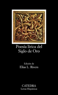 Books Frontpage Poesía lírica del Siglo de Oro