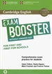 Front pageCambridge English Exam Booster for First and First for Schools without Answer Key with Audio