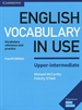 Front pageEnglish Vocabulary in Use Upper-Intermediate Book with Answers