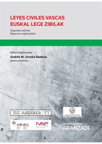 Books Frontpage Leyes civiles vascas Euskal lege zibilak (Papel + e-book)