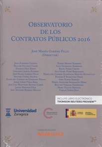 Books Frontpage Observatorio de los contratos públicos 2016 (Papel + e-book)