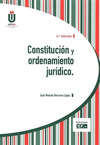 Books Frontpage Constitución y ordenamiento jurídico