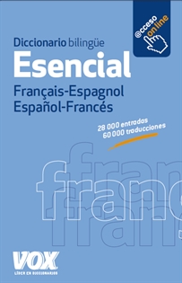 Books Frontpage Diccionario Esencial Français-Espagnol / Español-Francés
