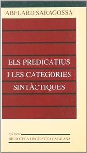 Books Frontpage El predicatiu i les categories sintàctiques
