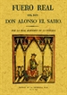 Front pageFuero Real del rey Don Alonso el Sabio