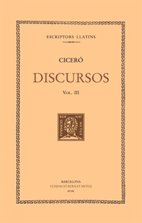 Books Frontpage Discursos, vol. III: Segona acció contra Verres: La pretura de Sicília