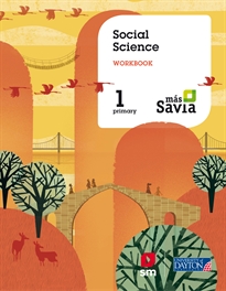 Books Frontpage Social science. 1 Primary. Más Savia. Workbook