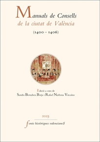 Books Frontpage Manuals de Consells de la ciutat de València (1400-1406)