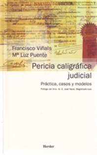 Books Frontpage Pericia caligráfica judicial