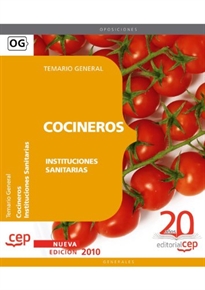 Books Frontpage Cocineros de Instituciones Sanitarias. Temario