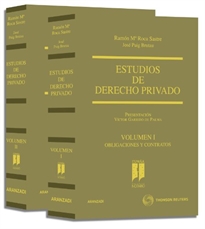 Books Frontpage Estudios de derecho Privado ( 2 Tomos )