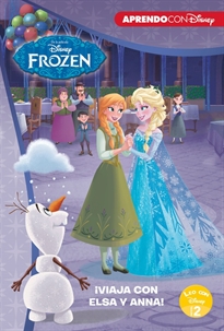 Books Frontpage Frozen. Leo con Disney (Nivel 2). ¡Viaja con Elsa y Anna! (Disney. Lectoescritura)