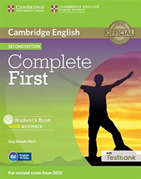 Books Frontpage Complete First Student's Book with Answers with CD-ROM with Testbank 2nd Edition