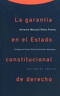 Books Frontpage La garantía en el Estado Constitucional de derecho