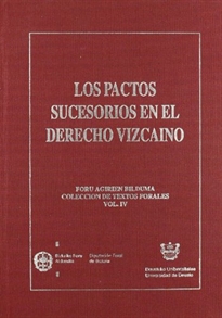 Books Frontpage Los pleitos sucesorios en el derecho vizcaíno