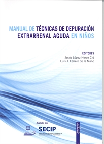 Books Frontpage Manual de técnicas de depuración extrarrenal aguda en niños