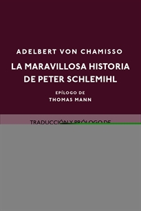Books Frontpage La maravillosa historia de Peter Schlemihl