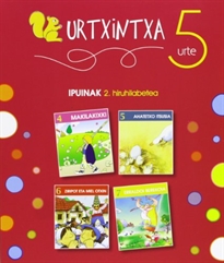 Books Frontpage Urtxintxa 5 urte. 2. hiruhilabeteko ipuinak (4-7)
