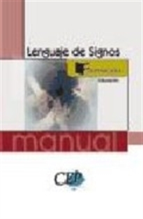 Books Frontpage Manual Lenguaje de Signos. Formación