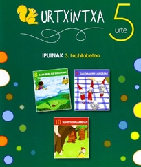 Books Frontpage Urtxintxa 5 urte. 3. hiruhilabeteko ipuinak (8-10)