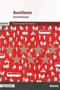 Books Frontpage Psicotécnicos Auxiliares de la Comunidad de Madrid