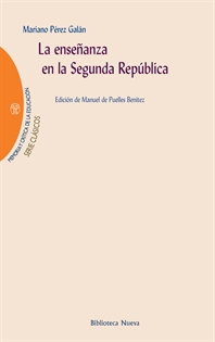 Books Frontpage La enseñanza en la Segunda República