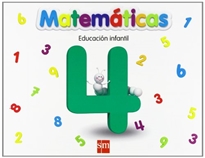 Books Frontpage Matemáticas 4. Educación Infantil