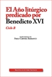 Portada del libro El Año litúrgico predicado por Benedicto XVI. Ciclo B