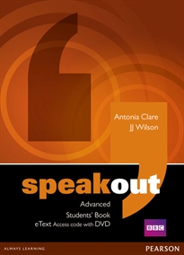 Books Frontpage Speakout Advanced Students' Book eText Access Card with DVD