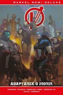 Books Frontpage Marvel Now! Deluxe Los Vengadores De J.Hickman 5. Adaptarse  Morir