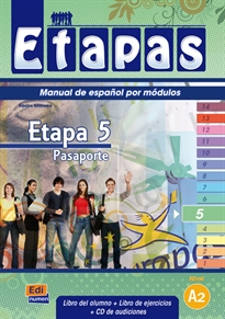 Books Frontpage Etapa 5. Pasaporte - Libro del alumno