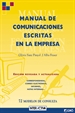 Front pageManual de comunicaciones escritas en la empresa