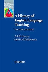 Books Frontpage A History of English Language Teaching