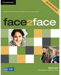 Books Frontpage Face2face Advanced Workbook without Key