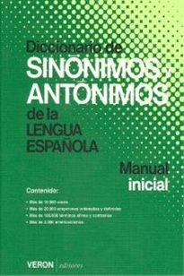 Books Frontpage Diccionario de sinónimos y antónimos: manual inicial