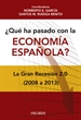 Front page¿Qué ha pasado con la economía española?