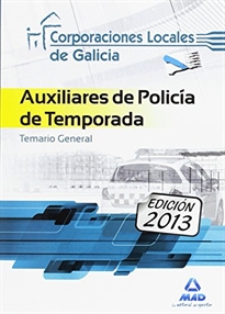 Books Frontpage Auxiliares de Policía de temporada de Corporaciones Locales de Galicia. Temario General