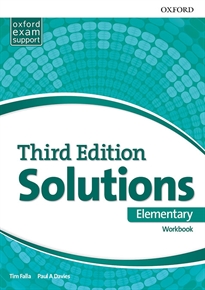 Books Frontpage Solutions 3rd Edition Elementary. Workbook Pk