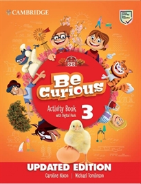 Books Frontpage Be Curious Updated Level 3 Activity Book with Home Booklet and Digital Pack Updat