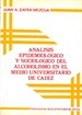 Front pageAnálisis epidemiológico y sociológico del alcoholismo en el medio universitario de Cádiz