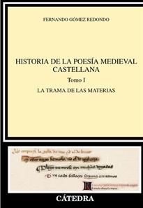 Books Frontpage Historia de la poesía medieval castellana  I
