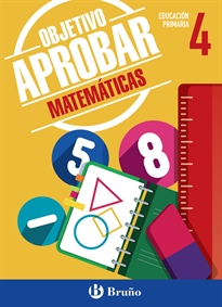 Books Frontpage Objetivo aprobar Matemáticas 4 Primaria