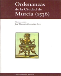 Books Frontpage Ordenanzas de la Ciudad de Murcia (1536)