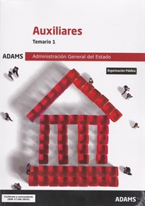 Books Frontpage Temario 1 Auxiliares de la Administración General del Estado