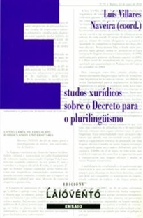 Books Frontpage Estudos xurídicos sobre o decreto para o plurilingüísmo